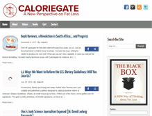 Tablet Screenshot of caloriegate.com